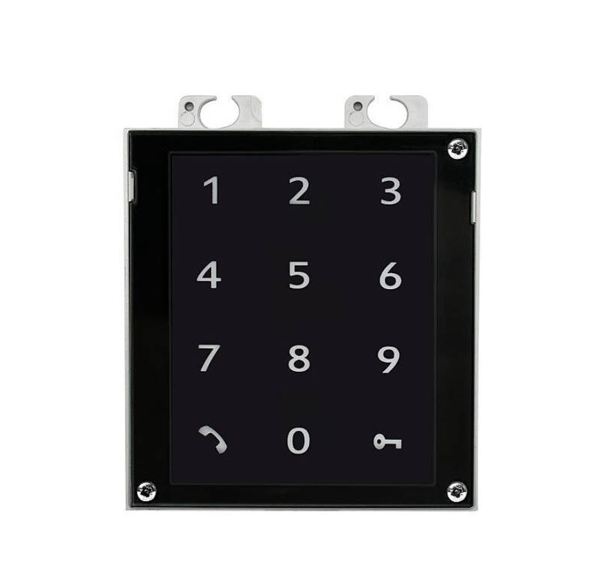 2N IP Verso – Touch keypad & Bluetooth & RFID reader 125kHz, 13.56MHz, NFC, PICard compatible