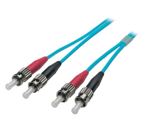 [O7013.15] LWL-2-Faser-Patchk. 15mtr.ST-ST, 50/125um, OM3,