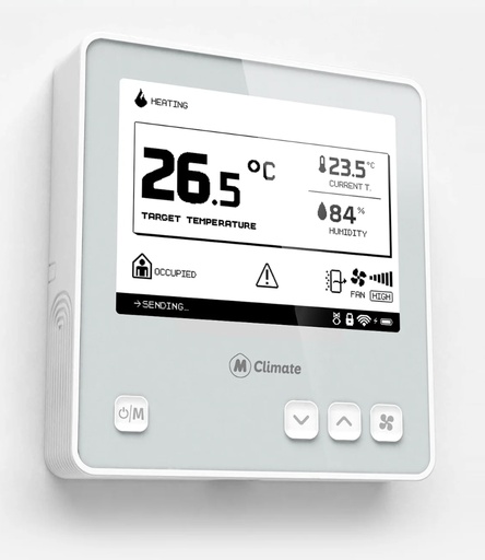 [MC-LW-FCT-01] MClimate Fan Coil Thermostat (FCT)